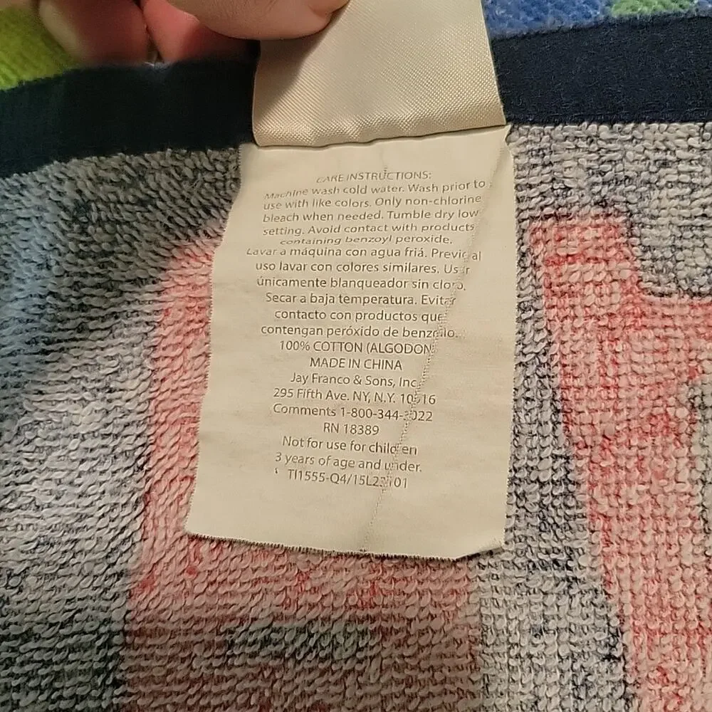 Y2K Nickelodeon 2014 Teenage Mutant Ninja Turtles Beach Bath Towel 28